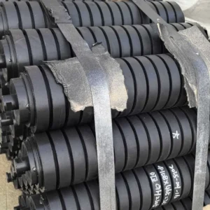 conveyor impact idler roller assembly